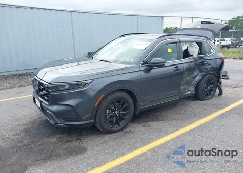 2024 Honda Cr-V Hybrid Sport z USA, uszkodzony, nr VIN 7FARS5H5XRE007555